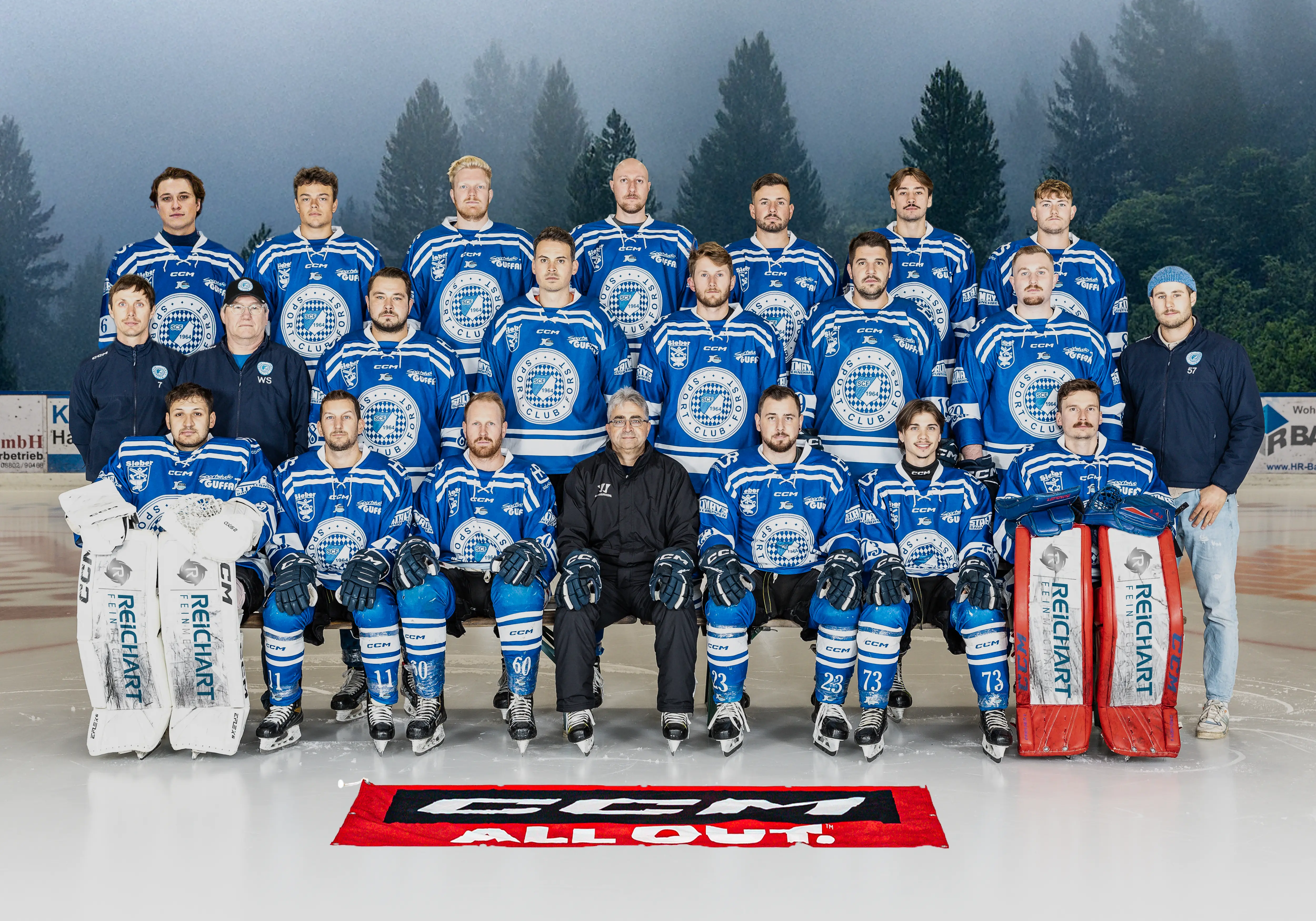 Mannschaftsfoto der Nature Boyz, Saison 2025/26